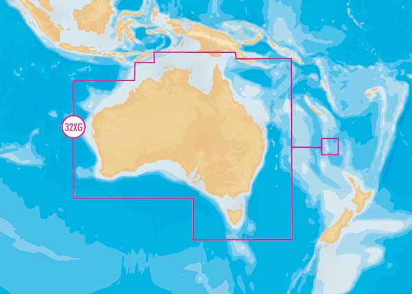 Navionics+ Australian charts